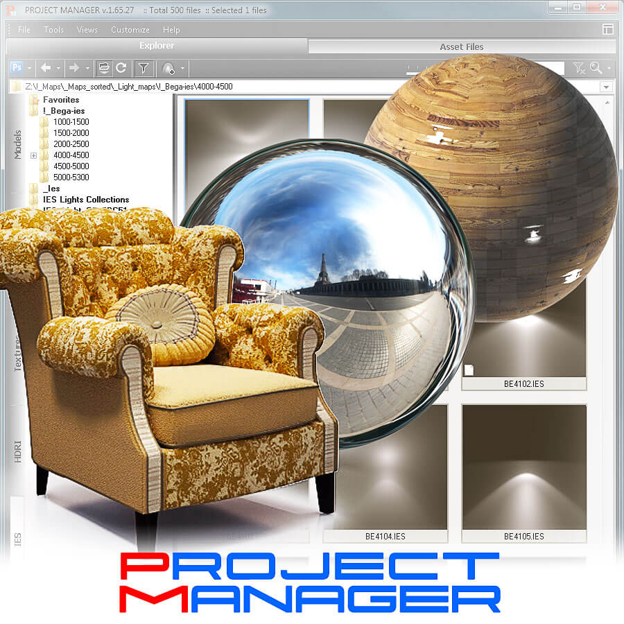 project manager 3ds max